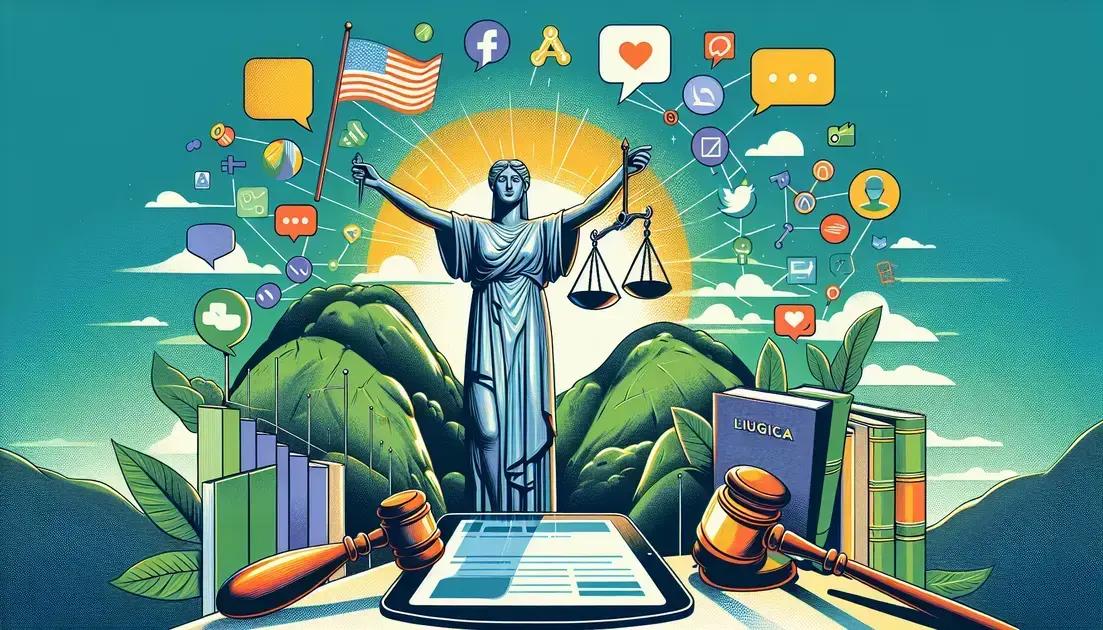 regulamentação de redes sociais no Brasil