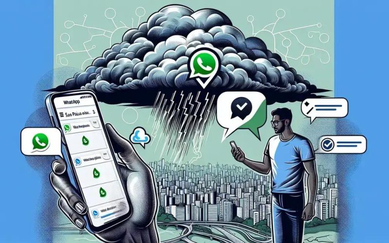 Alertas de chuva via WhatsApp em SP