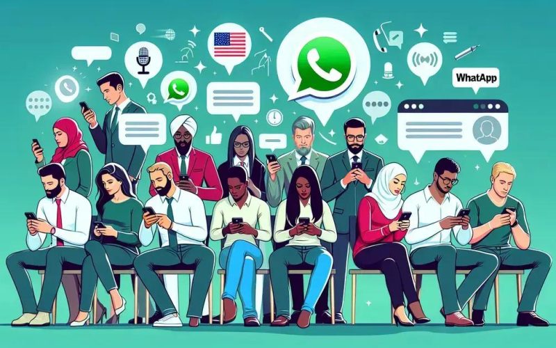 transcrição de mensagens de voz no WhatsApp